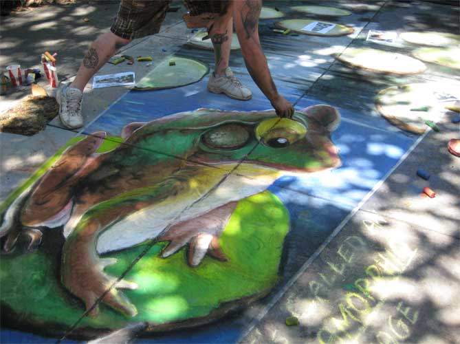 creativity and Happiness SCAD Sidewalk Arts Festival